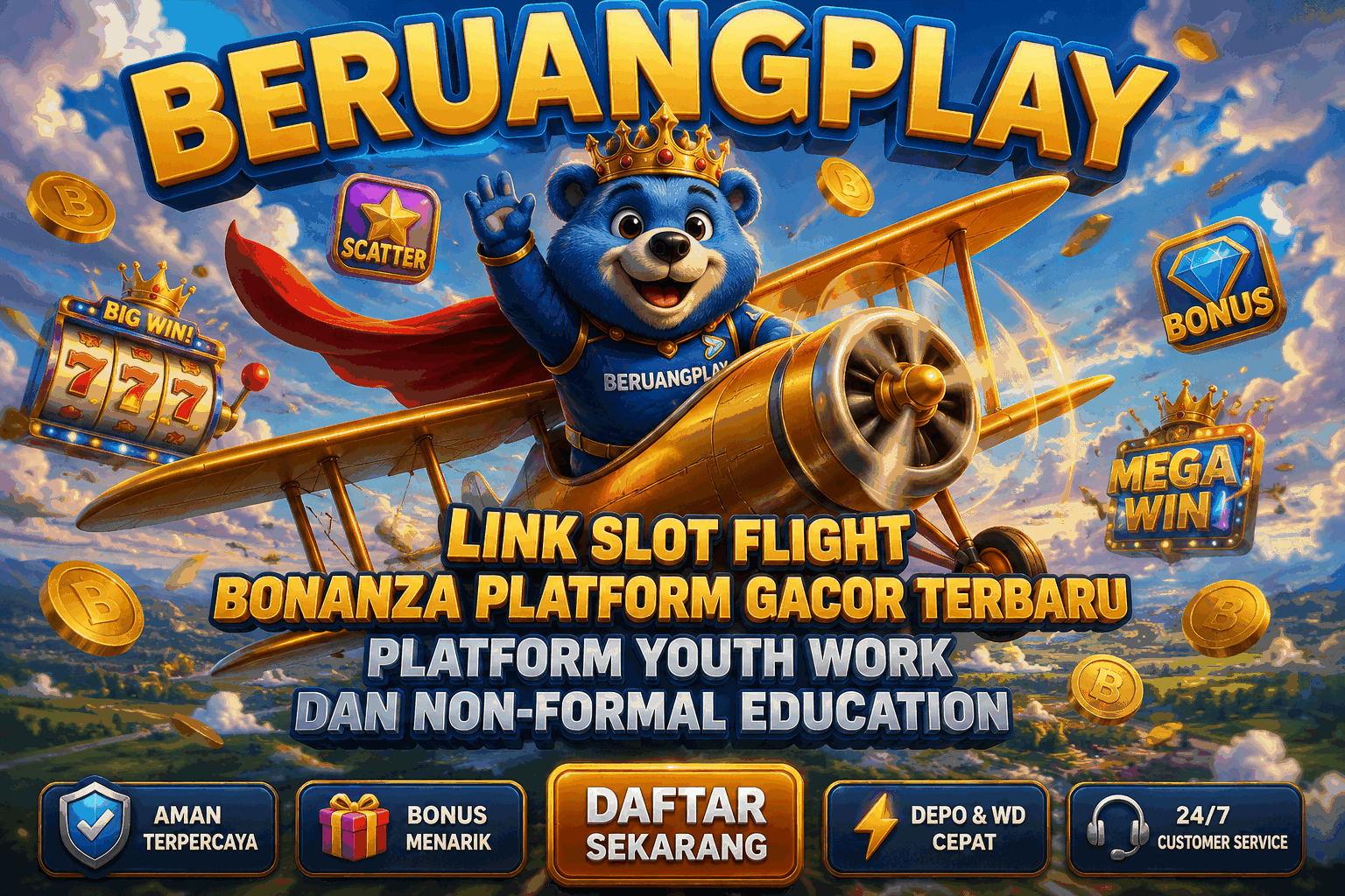 Gaming Arena BERUANGPLAY Platform